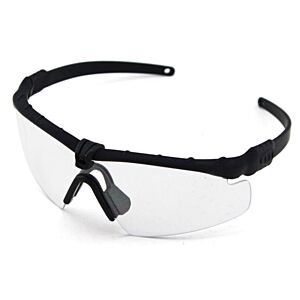 Big Foot 2.0 Framework (ANSI Z80.3) GLASSES (Black Frame - Clear Lens)