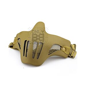 Big Foot V1 Steel with Leather Mud Mask (Tan)