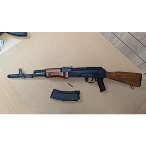 SRC SR74 Gas Blowback Rifle (Long - Hard Stock - Black - GB-203TM)