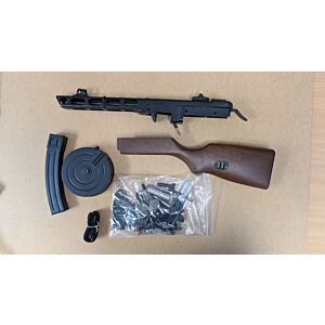 Snow Wolf PPSH AEG (SW-09 - Dual Magazine - Faux Wood)