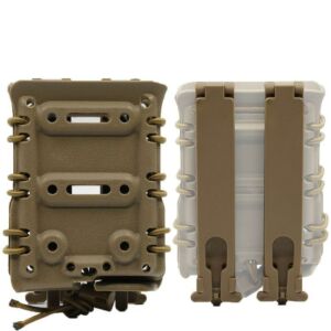 Big Foot 7.62 Magazine Pouch (Polymer - Adjustable Elasticated Retention - Tan)