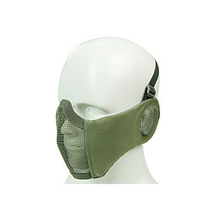 Big Foot Strike Steel Mesh Mask with Ear Protection (OD)