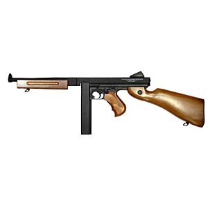 Cyma CM033 Thompson M1A1 AEG replica with full metal body and faux wood furniture