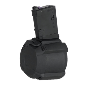 Cyma MWS  D500 Gas/HPA 500 Rds Drum Magazine for M4 MWS System Rifles 