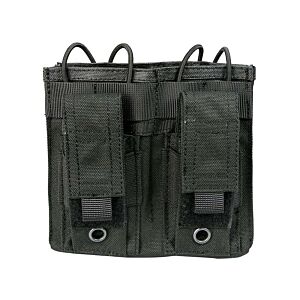 Big Foot Magazine Pouch (Open Top - Double - Black)