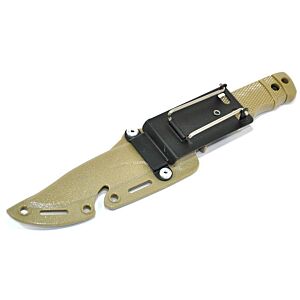 KNV-TD014-TAN Rubber Knife with Hard Holster (Black) (KNV-TD014-TAN)