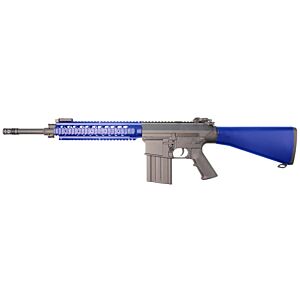 Double Bell SR25 DMR AEG (Semi/425FPS - Fixed Stock - (0979 - Pre Two Tone - BLUE)