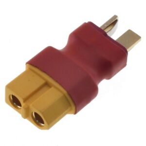 ACM Deans Male To XT60 Male (Female Pins) Battery Adapter (No Wires)