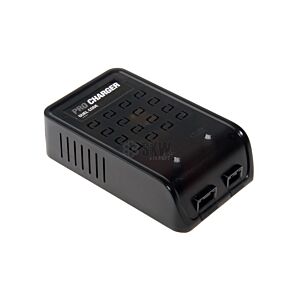 Duel Code Balancing Pro Charger (2-3 Cells - 7.4v - 11.1v - EU Plug & UK Power Lead)