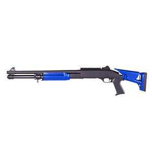 Cyma M1014 Tri-Barrel Shotgun (Tactical Stock - CM370 - Blue)