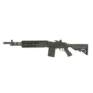Cyma CM032-EBR M14 Enhanced Battle Rifle AEG with full metal black chassis
