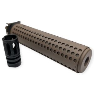 ACM, QD Silencer with Flash Hider, 14mm CCW - ( M4QD H0027 - Dark Earth)