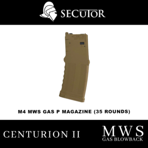 Secutor Centurion II MWS Gas Magazine (35 Rounds - Tan)