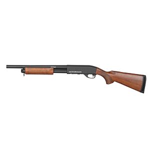 S&T M870 Spring Pump Action Shotgun- Medium- Real Wood (STSPG07S)
