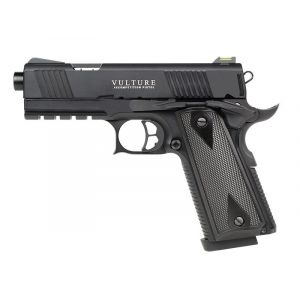 ICS BLE-VULTURE Gas Blowback Pistol (Black - BLE-011-SB)
