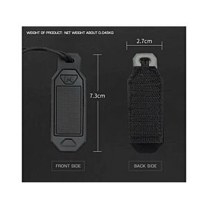 Big Foot Tag (4pc Set - Black)