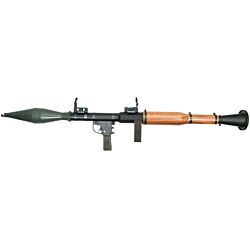 Arrow Dynamics RPG-7 | Airsoft Grenade Rocket Launcher (40mm grenade shell- Real Wood)